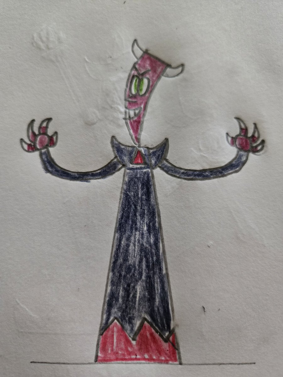 AlexTor70029942's tweet photo. Meet Maz the Wizard! After attending Wizard College and dropping out halfway, this bottom tier demon now strives to become the ultimate Wizard. 
#ArtistOnTwitter https://t.co/f56CZMJ8hK