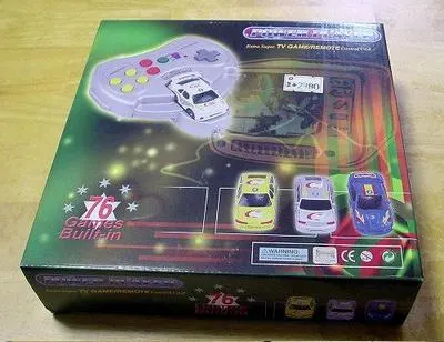 Updated item at Unauthorizon.
*Source: blog.goo.ne.jp/pachifami_091/…

Brand: POWER PLAYER
Name: SUPER REMOTE CAR TV GAME
Model: unknown
Region: China

#Famicom/#NES based plug and play, released by 东莞市常平信安实业有限公司, 力嘉國際發展有限公司.

uc.pory.app/record/recGxoI…

#famiclone