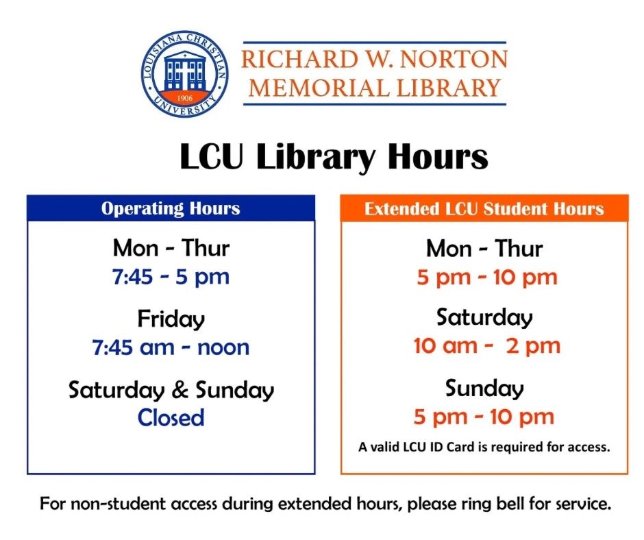 Library_LC's tweet image. New hours and new access.
