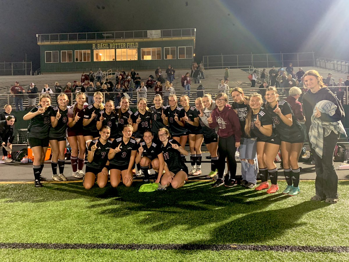 <a href="/JghsLady1001/">JGHS Lady Muskies Soccer</a> <a href="/soccerMVL/">MVL ⚽</a> ⚽️ OHSAA D3 Girls Regional Semifinal

FINAL (OT2) 
🐟 John Glenn 1
🔴 Fairfield Union 0

LADY MUSKIES ADVANCE TO THE REGIONAL FINAL!

Sophomore Layken Cochran scores the game winning goal to earn the epic victory in Athens.

#SRScores <a href="/JghsLady1001/">JGHS Lady Muskies Soccer</a> <a href="/soccerMVL/">MVL ⚽</a>