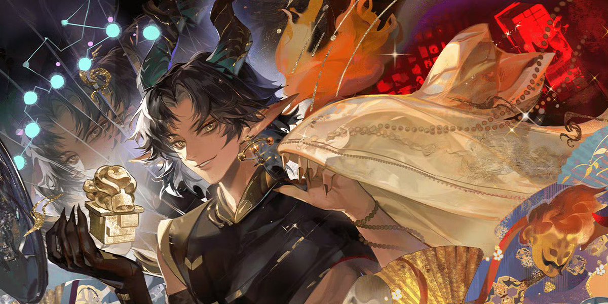 CN SERVER」 SSR 鬼金羊(Guijinyang) illustrations - #Onmyoji #阴阳