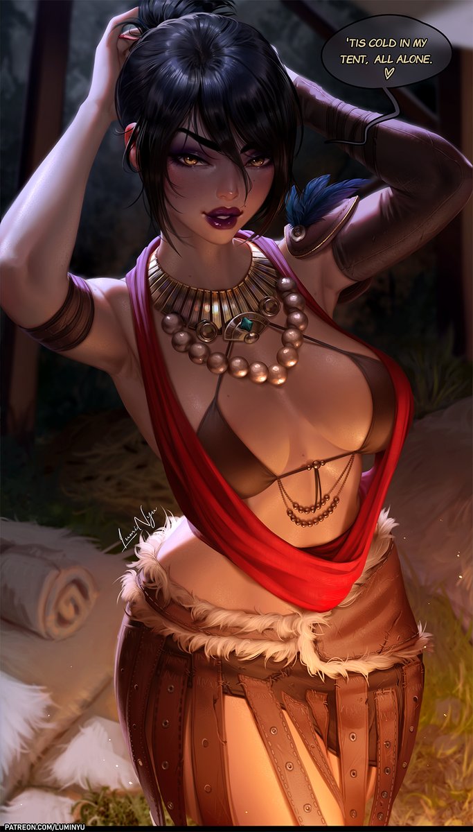 LumiNyu_Art's tweet photo. My favorite girl from one of my favorite game of all time, #morrigan  from #DragonAge ❤️
October reward - Link in bio💌 https://t.co/NQyTurUnBK