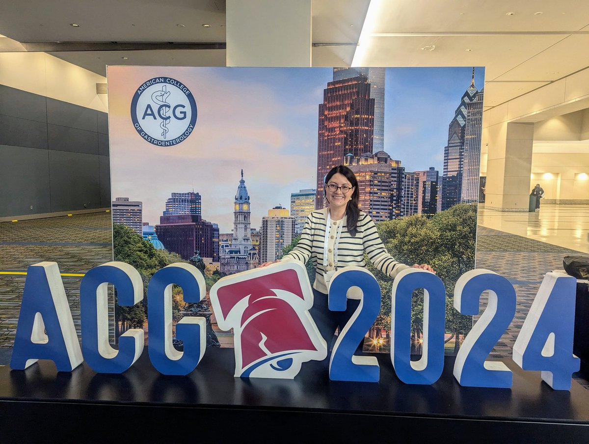 Tatiana_GarzonS's tweet image. Thankful for the opportunity to present our work at the ACG conference! ✨ 3 poster presentations, including a Presidential Award for our case on Gallbladder NET🏅
Grateful for the support from my amazing mentor @drsethinyc and colleagues who made this journey possible.