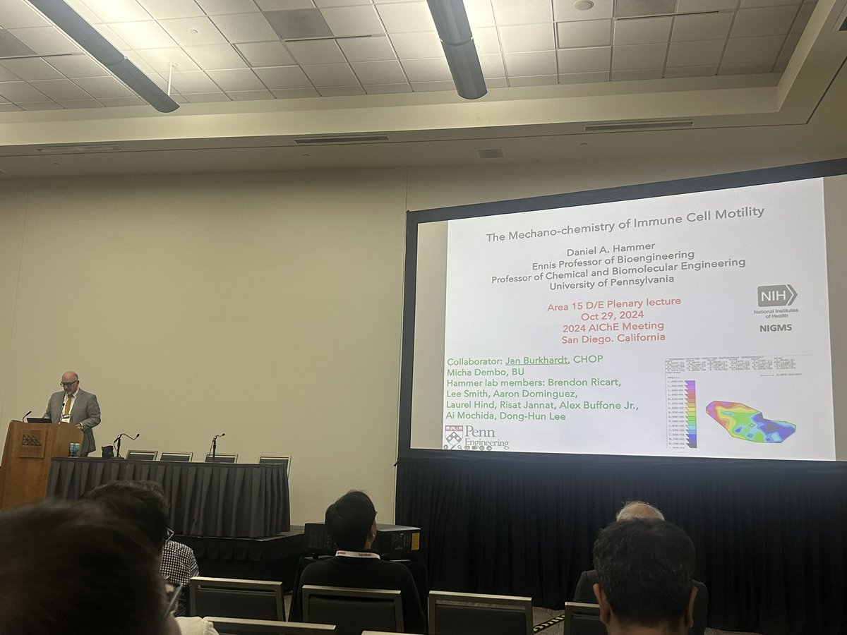 Alexander Buffone (@abuffone_lab) on Twitter photo Congrats to my former postdoc mentor <a href="/pennbioeng/">Penn Bioengineering</a> <a href="/TheHammerLab/">The Hammer Lab</a> for his section 15D/E plenary award at #aiche2024 Congrats to my former postdoc mentor <a href="/pennbioeng/">Penn Bioengineering</a> <a href="/TheHammerLab/">The Hammer Lab</a> for his section 15D/E plenary award at #aiche2024