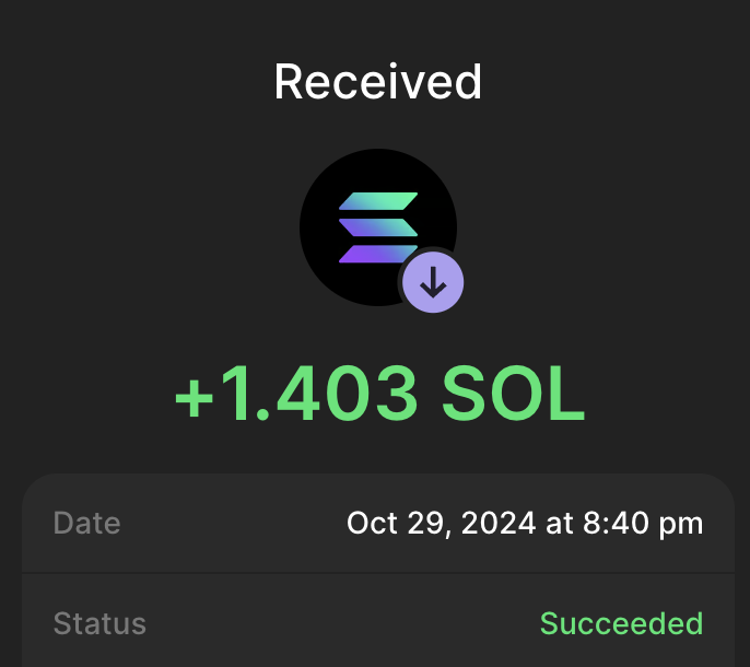 TheFiscalNexus's tweet photo. In true community fashion, I won $250 for joining a $SAGE twitter space today. ❤️ 

I bought $250 worth of $SAGE with it. 🫡 

And my pp is almost safe. 🫡 

Huge thanks to @Project777Guru &amp; @CryptoSage26 for the win! https://t.co/LRVONiDgkf
