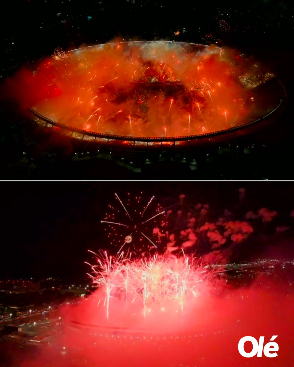 I M P R E S I O N A N T E 🏟️🎇

Uno de los mejores recibimientos de la historia