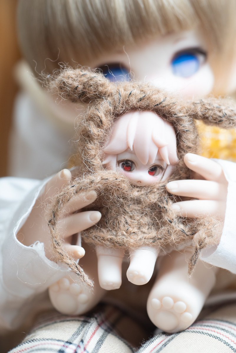 小さい子犬わたあめ 子犬わたあめ☆フルセット/約13cm(1/8ドール