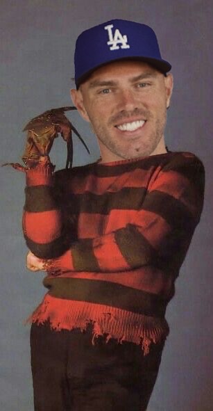 CiddNotDaSloth's tweet photo. @Yankees #freddieinoctober #nightmare https://t.co/dGyDMt0HT0