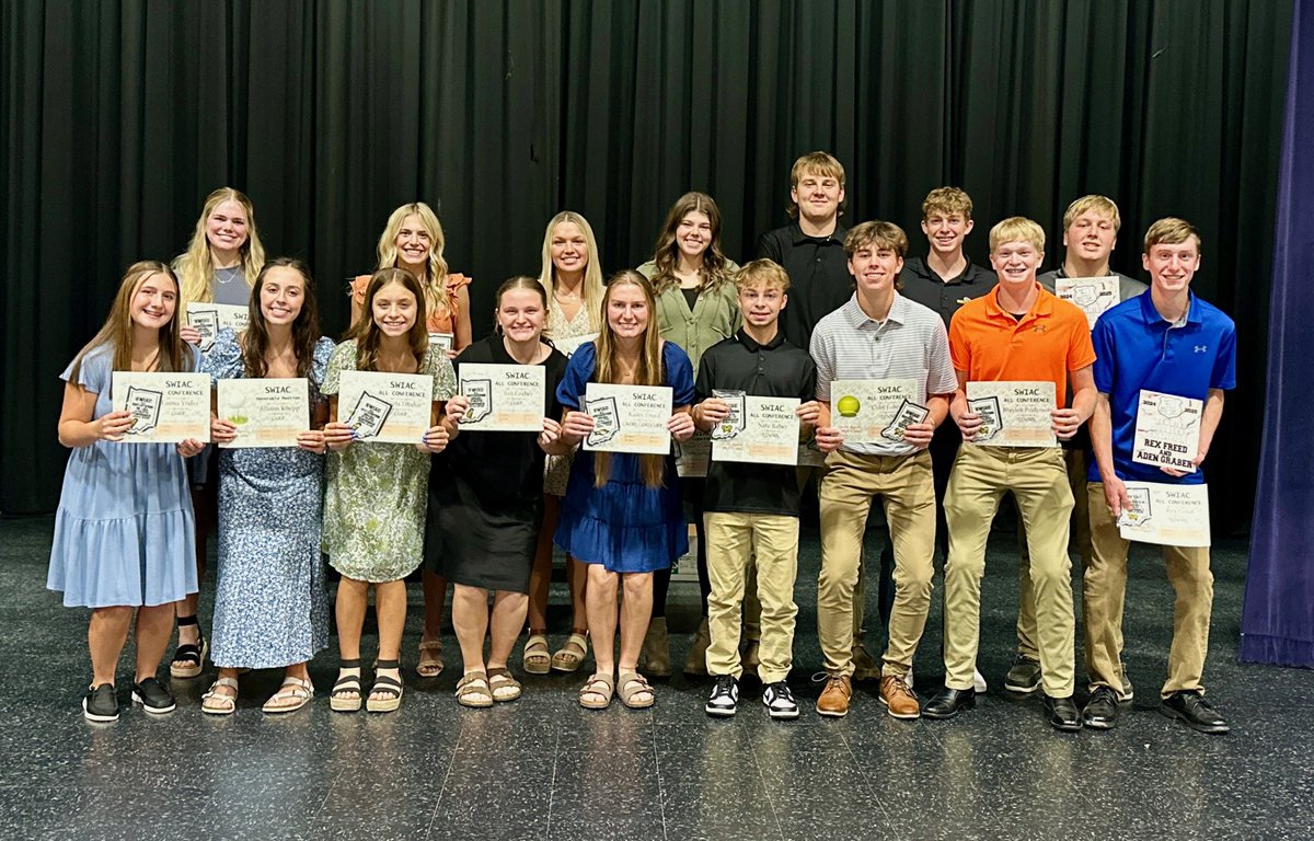 North Daviess All Conf SWIAC fall 2024