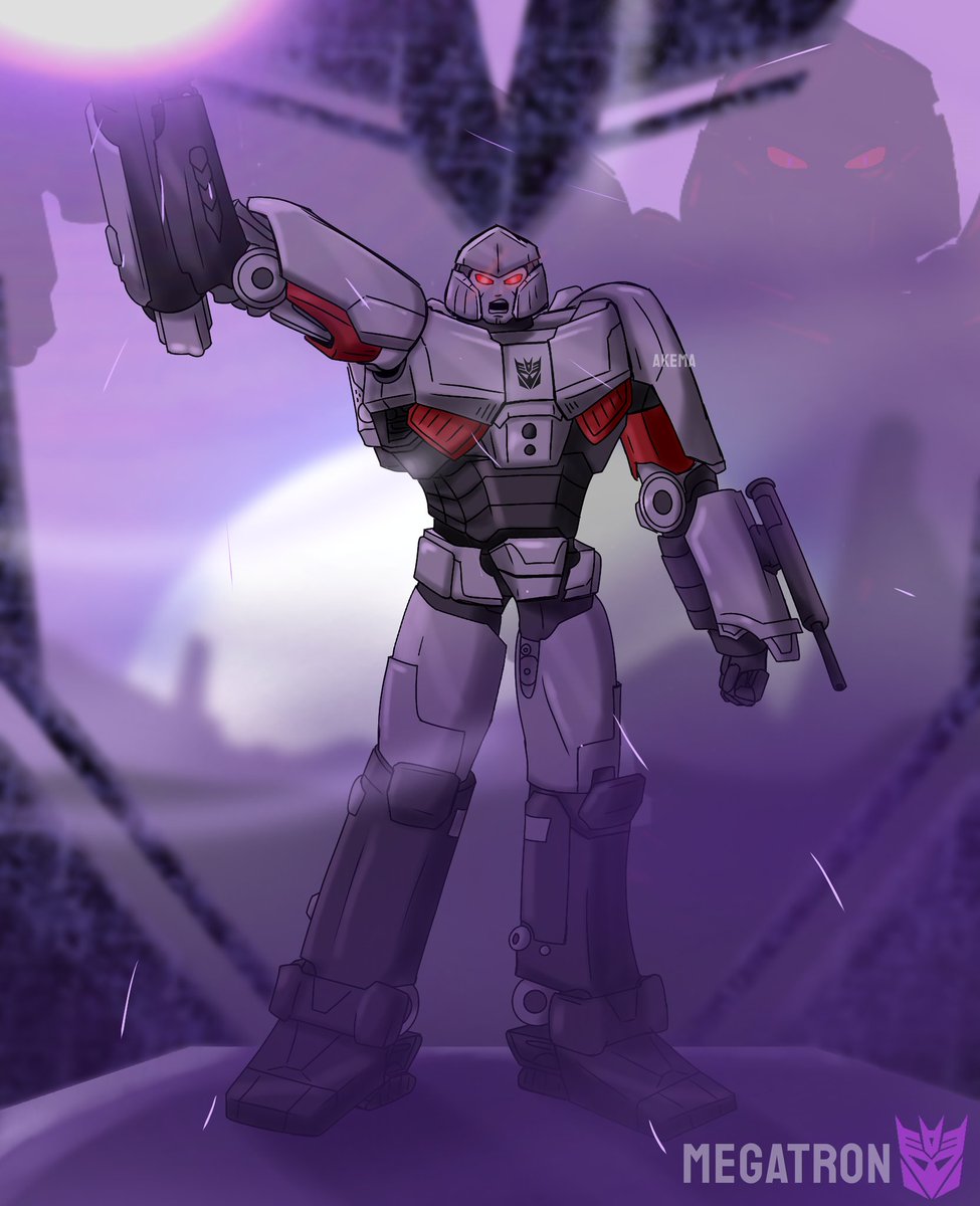 kemaillust's tweet photo. DECEPTICON! RISE UP!! 🔥 
(MEGATRON/D-16)
-
Art by me!
#Transformers #transformersg1 #TransformersOne #Megatron #Optimus #OptimusPrime #Decepticon #autobots #bayverse #rollout #TFOne #transformersprime #art #fanart #robor #cybertron https://t.co/kF83fh9NyR