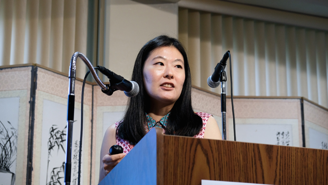 The Department of East Asian Languages and Literatures hosted an event featuring notable figures in Korean literature and art, including feminist poet <a href="/PoetKimHyesoon/">KimHyesoon 김혜순시인</a>, visual artist <a href="/fijaelee2/">fi jae lee, 이피</a>, and poet <a href="/daybreakjung/">Jack Saebyok Jung 정새벽</a> ➡️ bit.ly/3AauFFR @EmilyYoon