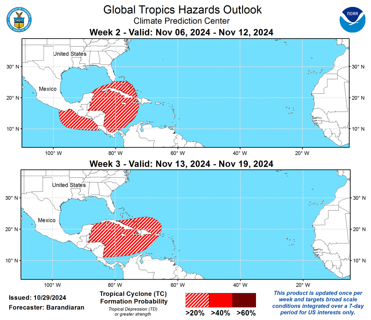 LimWeather's tweet photo. wk2-3 ATL CPC
W #Caribbean,SW ATL active #Bahamas,#Mexico,#Haiti,#Cuba,#Jamaica,#Belize,#Nicaragua,#Honduras,#CostaRica,#Guatemala should watch closely
#Wxtwitter #wxx #Tropicswx #HurricaneSeason2024 #Hurricaneseason #Patty #AL97 #97L #Invest97L #Invest96L #AL96 #96L #Rafael https://t.co/6LDGTRhneB