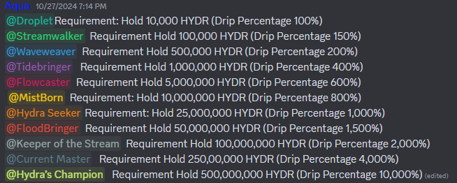 🚨 OUR DRIP of <a href="/snek/">Snek 🐍</a>, <a href="/wmtoken/">worldmobilechain</a> and <a href="/IagonOfficial/">Iagon</a> have officially turned on! Get your $HYDR tokens, get verified with <a href="/CnftTools/">CNFT Tools</a> and come hit our <a href="/TheFarmBots/">The Farmbot</a> faucet!