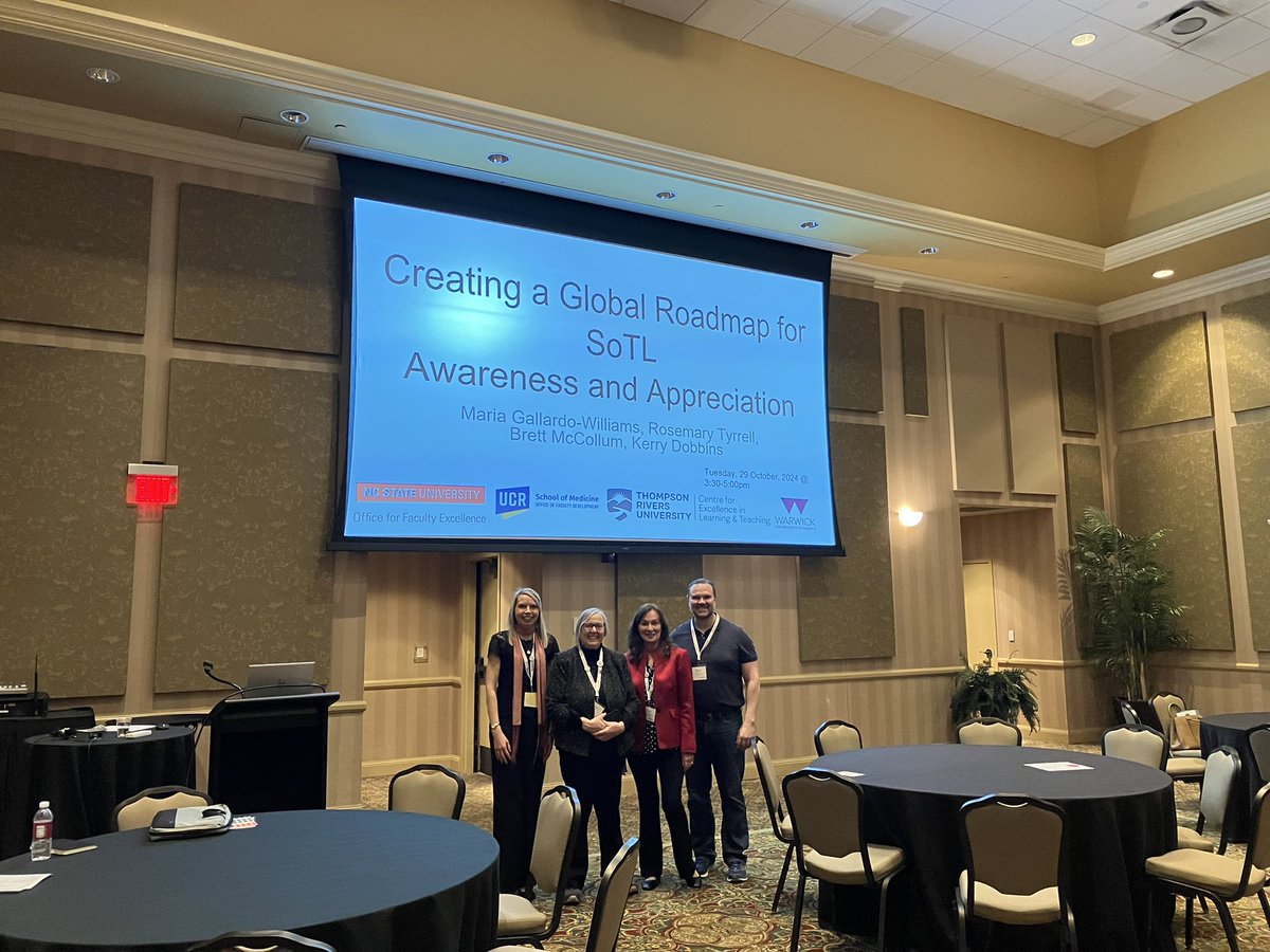 Laura Stinson (@lstinson81) on Twitter photo Final session of today <a href="/ISSOTL/">ISSOTL</a> conference was looking at creating a global roadmap for SoTL. Lots of great ideas and conversations! <a href="/KerryDobbins_KD/">Kerry Dobbins</a> <a href="/Teachforaliving/">M Gallardo-Williams</a> #ISSoTL24 Final session of today <a href="/ISSOTL/">ISSOTL</a> conference was looking at creating a global roadmap for SoTL. Lots of great ideas and conversations! <a href="/KerryDobbins_KD/">Kerry Dobbins</a> <a href="/Teachforaliving/">M Gallardo-Williams</a> #ISSoTL24