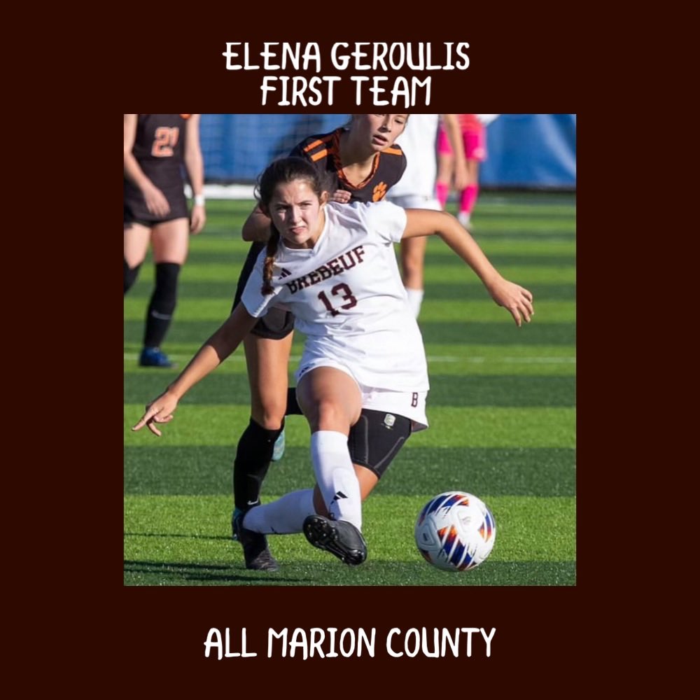 BJPS Girls Soccer (@bjpsgirlssoccer) on Twitter photo Congratulations Elena on your 1st Team selection by the Marion County Coaches of Girls Sports Association! <a href="/BrebeufSports/">Brebeuf Athletics</a> <a href="/BrebeufJesuit/">Brebeuf Jesuit</a> Congratulations Elena on your 1st Team selection by the Marion County Coaches of Girls Sports Association! <a href="/BrebeufSports/">Brebeuf Athletics</a> <a href="/BrebeufJesuit/">Brebeuf Jesuit</a>