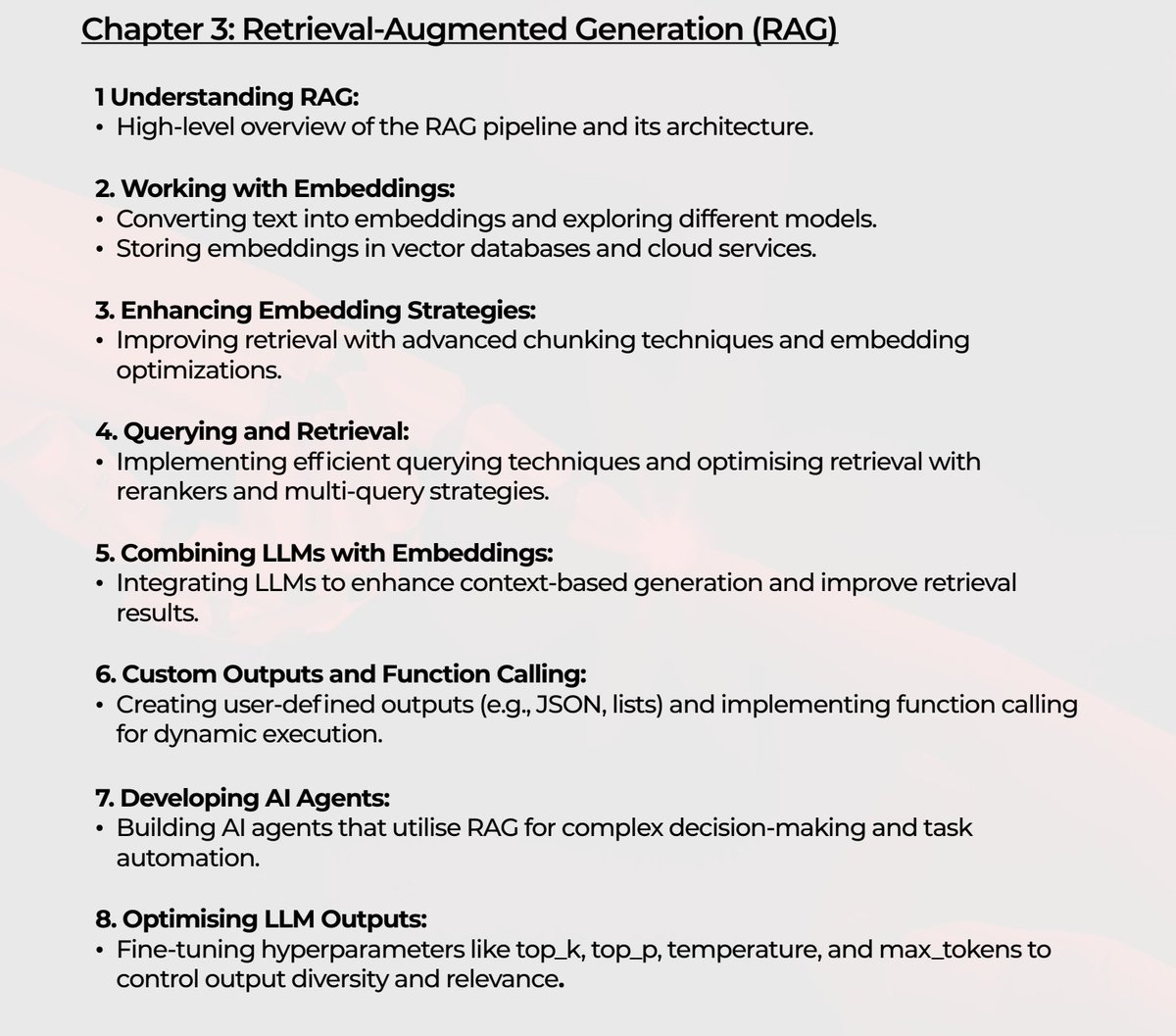 Our LLM Mastery Course is coming soon! Here’s a little teaser of what we’ve got planned. Want to see the full course outline? 👀 Download it here: bit.ly/LLMMastery