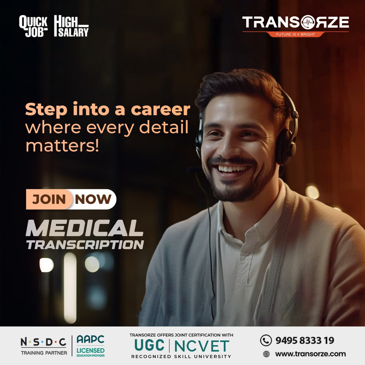 tipsprajesh's tweet image. Learn Medical Transcription Course in Thiruvalla with Transorze Solutions - your gateway to a successful career in healthcare. Join now for expert training!
Visit: transorze.com/blog/medical-t…
#medicaltranscription
#medicaltranscriptiontraining
#medicalcourse