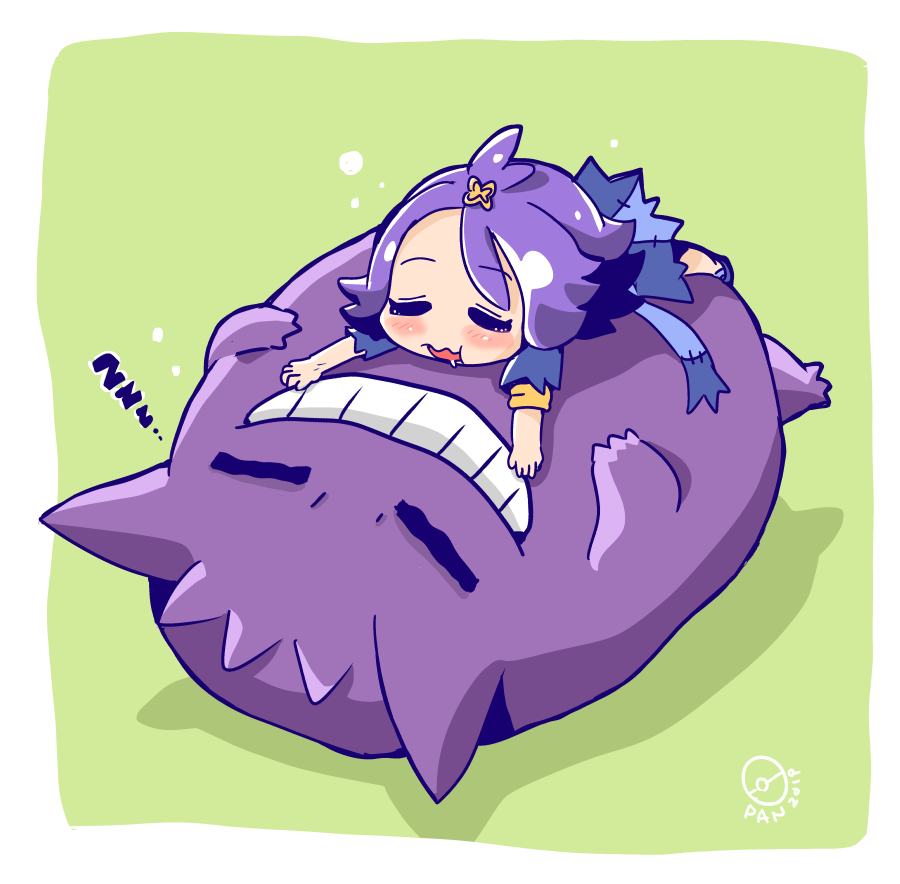 いれもんぱん、絵も描きます。ゲンガーとアセロラ。 