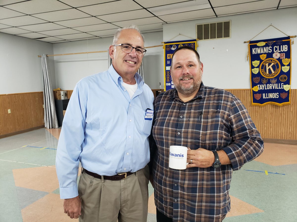 TaylorvilleDN's tweet photo. Taylorville Kiwanis Hears from THS Ag Mechanics Instructor at Weekly Meeting https://t.co/ctHgYXA7y7 https://t.co/HRhm2zY3KD