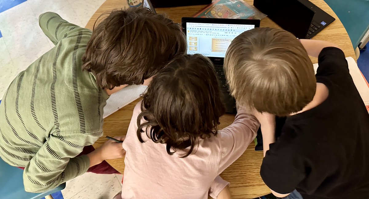 Jacqueline Lawlor (she/her) (@mrsjlawlor) on Twitter photo Math + teamwork = a winning combo! Tackling expert-level Order of Operations problems is so much more fun with three heads instead of one. Collaborating with our friends in <a href="/MrMacKenzie5/">Calum MacKenzie</a> ’s class today!
<a href="/StGeorgeOCSB/">St. George School</a> #ocsbmath Math + teamwork = a winning combo! Tackling expert-level Order of Operations problems is so much more fun with three heads instead of one. Collaborating with our friends in <a href="/MrMacKenzie5/">Calum MacKenzie</a> ’s class today!
<a href="/StGeorgeOCSB/">St. George School</a> #ocsbmath