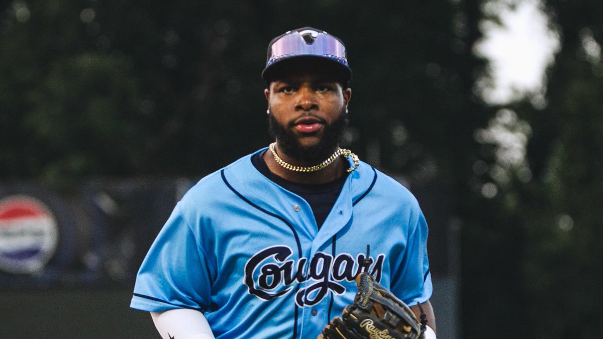 AA_Baseball's tweet photo. Updating the @KCCougars' AAPB single-season hitting records:
- OF Cornelius Randolph: .342 BA (1st), 58 RBI (4th), 62 R (5th), 100 H (5th)
- OF Trendon Craig (@trendoncraig3): .321 BA (2nd), 16 SB (4th)
- 3B Claudio Finol (@claudio_finol): .309 BA (5th), 22 2B (5th) 
- 2B Josh Allen: 15 HR (3rd), 23 2B (4th)
- DH Todd Lott: 67 RBI (2nd)
- SS Galli Cribbs (@gallicribbsjr): 15 SB (5th)