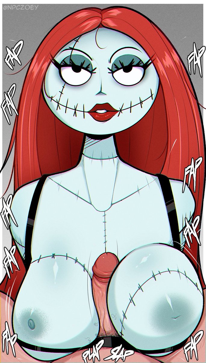 NPCZoey's tweet photo. [ The Nightmare Before Christmas 🔞] 

Some Sally for the #tittyfucktuesday before Halloween! https://t.co/39Lr7Dyv5i