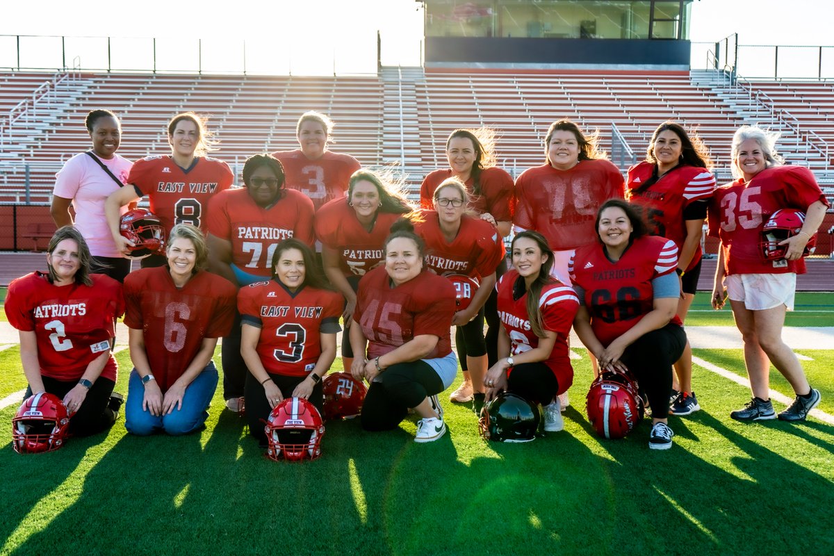EvPatriots's tweet photo. Big shoutout to all the incredible moms who suited up and got in on the fun. You’re the real MVPs! #FootballTradition #TackleWithMoms #PatriotsPride https://t.co/GhTiCZFSVw