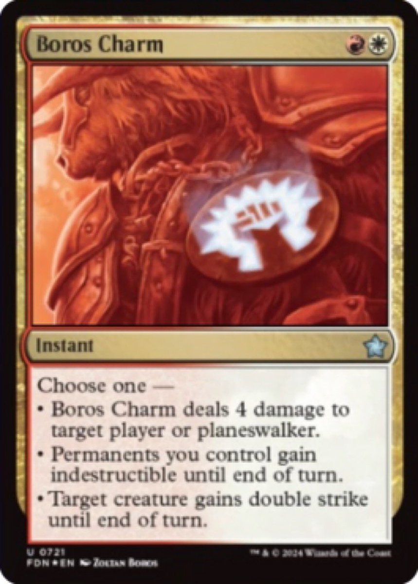 commandparadise's tweet image. Both are Standard Legal, is it Boros Burn time??