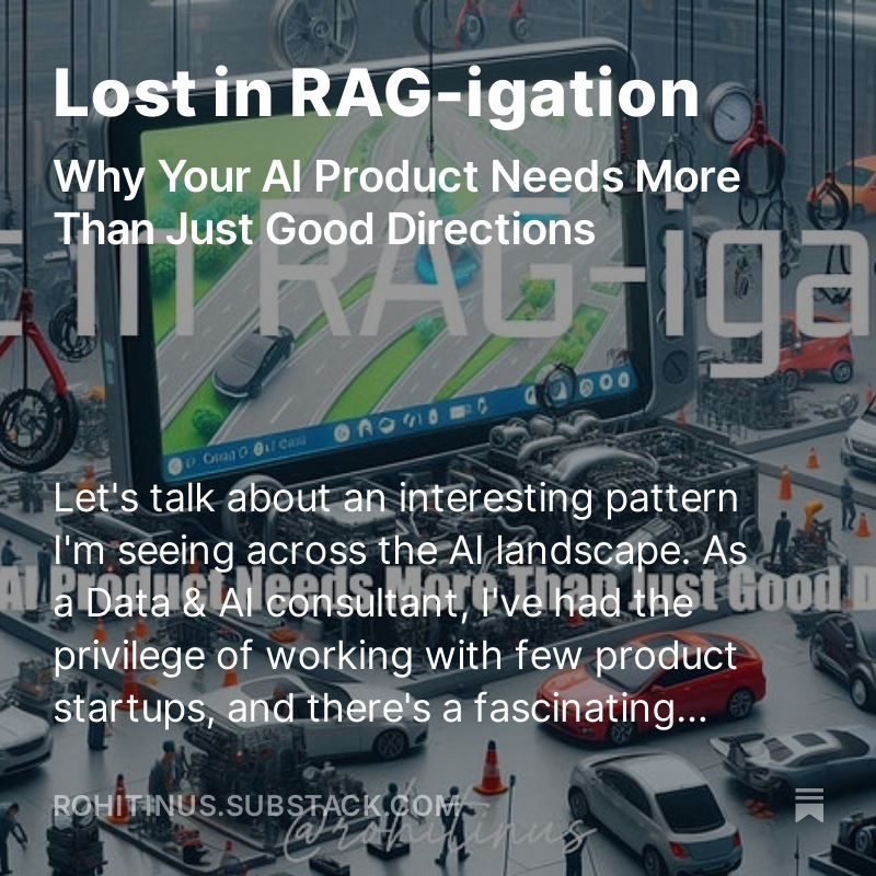 rohitinus's tweet photo. Lost in RAG-igation https://t.co/eIiOEKTTKD https://t.co/CG2CPbnP9X
