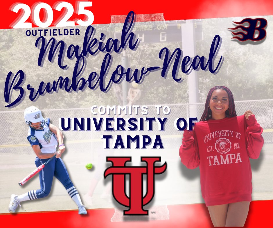 🚨Commitment Alert 🚨

Join us in congratulating our 2025 outfielder from Blaze Gold NTX on her commitment to play softball at the University of Tampa! Known for her versatility, positive energy, and team spirit, she lights up the field with her smile and dedication.

We’re so