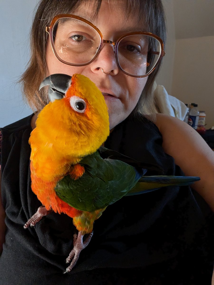 Freyja in all her dinosaur glory.