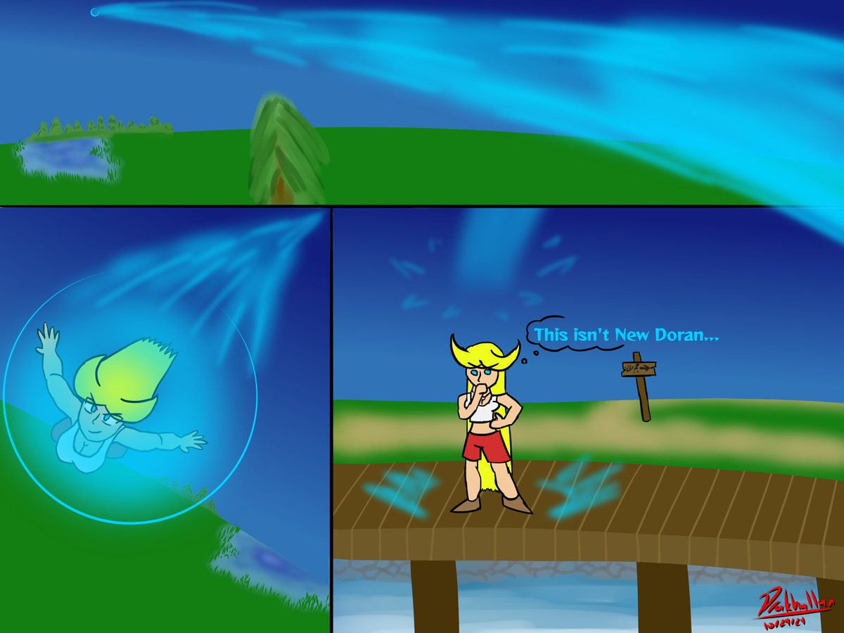 Drakhallan's tweet photo. #OC_tober Day 29: Likely to Get Lost
Lapis Alkumos
Roy's daughter doesn't have a bad sense of direction or location, but she IS one of the fastest Levitation users around. Sometimes, she get lost in her own speed, enjoying the rush until she's far overshot her destination. https://t.co/fk3YC0iCCB