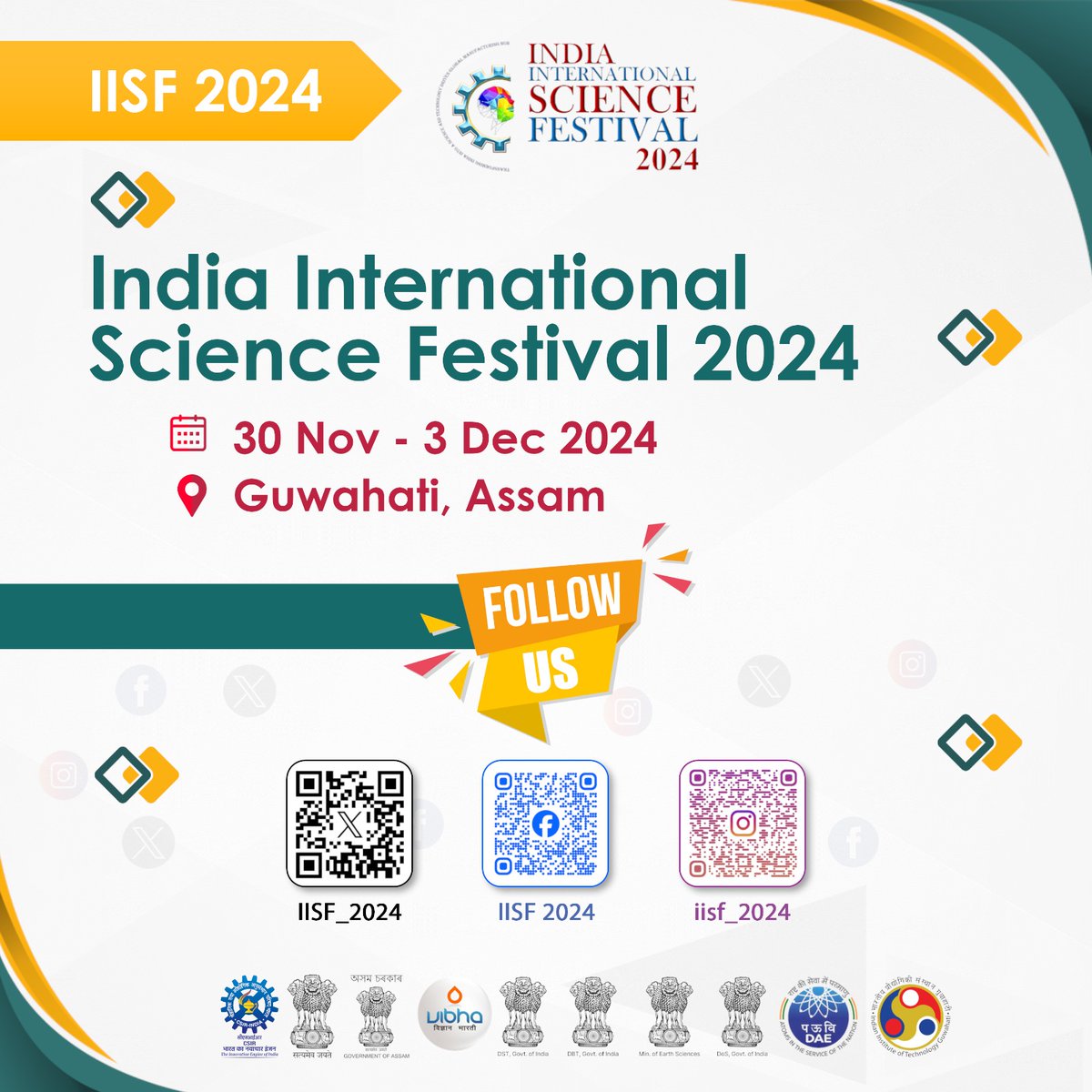 Follow us on social media!!! <a href="/CSIR_IND/">CSIR, India</a> <a href="/csir_niist/">CSIR.NIIST</a> <a href="/Vibha_India/">Vijnana Bharati</a> <a href="/isro/">ISRO</a> <a href="/DAEIndia/">DAE India</a> <a href="/DBTIndia/">Department of Biotechnology</a> <a href="/IndiaDST/">DSTIndia</a> <a href="/DrJitendraSingh/">Dr Jitendra Singh</a>