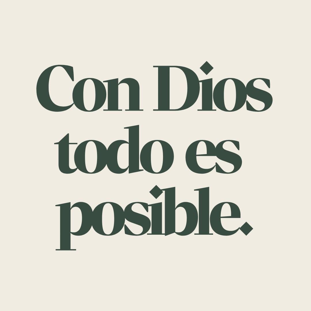Y mirándolos Jesús, les dijo: Para los hombres esto es imposible; mas para Dios todo es posible.

Mateo 19:26