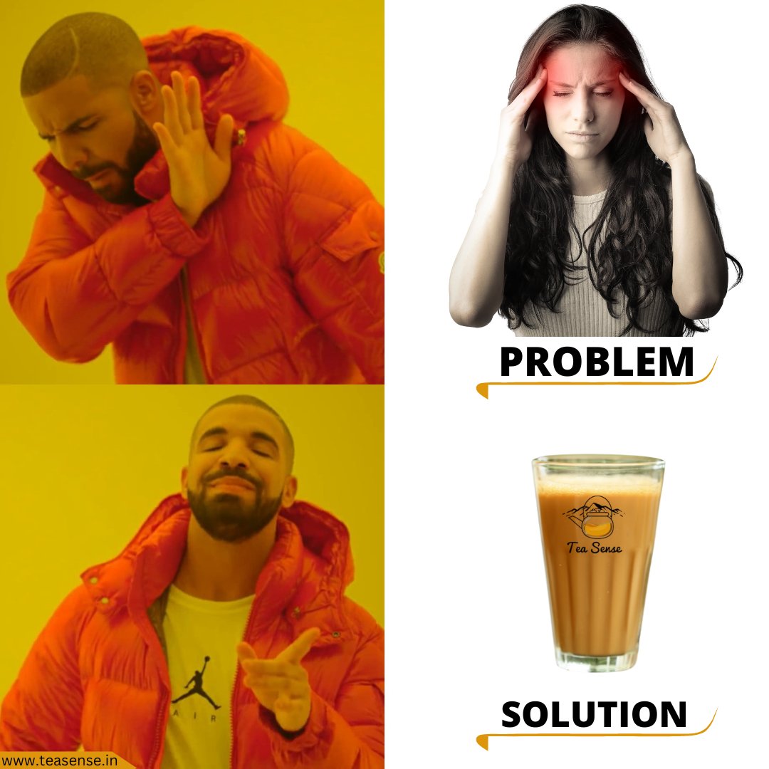 theteasense's tweet photo. Chai is like desi paracetamol for us! ☕

#teasense #tea #teatime #tealover #tealovers #chai #chailover #chailovers #teaaddict #headache #headacherelief #painrelief #meme #memes #funny #memesdaily #funnymemes #india https://t.co/bl7xrNA7E3