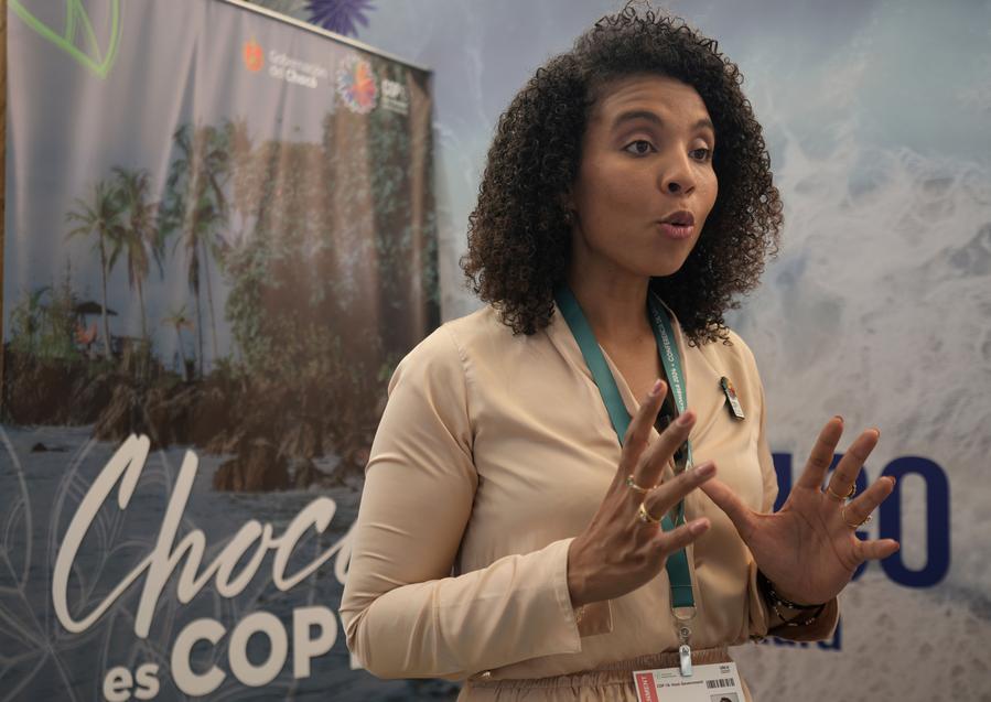 XHespanol's tweet image. #China, un socio clave en cumplimiento de metas de protección del planeta, dice gobernadora colombiana en #COP16 xhtxs.cn/YlK
#XinhuaNoticias