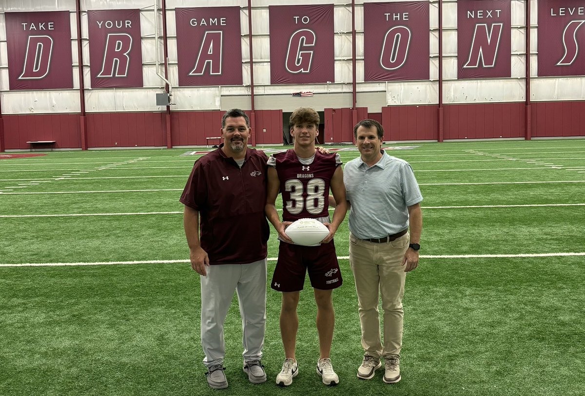 Congratulations to 
Joseph Myers

For being selected as 
First Citizens National Bank’s
Players of the week vs 
Whitehaven 
<a href="/CHSDragonFB/">CHS Dragon Football</a> 

Thank you to <a href="/firstcnb/">First Citizens National Bank</a> in Collierville !!!!