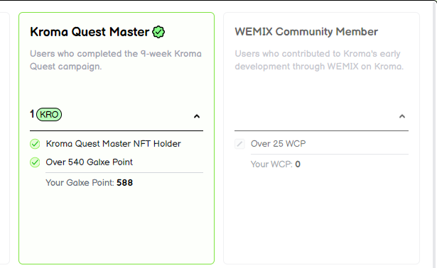 78Cenk's tweet photo. @kroma_network Guys The WCPs I have in Wemix do not appear in the checker. https://t.co/NH169oU0B6