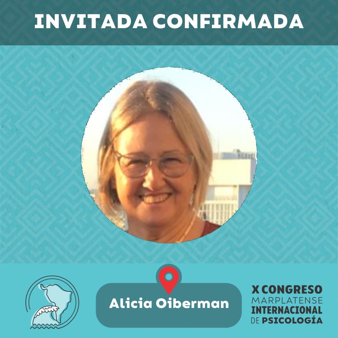 El 4,5 y 6 de Diciembre tenemos Congreso! 
X CONGRESO MARPLATENSE INTERNACIONAL DE PSICOLOGÍA, con la presencia de importantes invitados.
Más información en:
congresopsico.mdp.edu.ar
