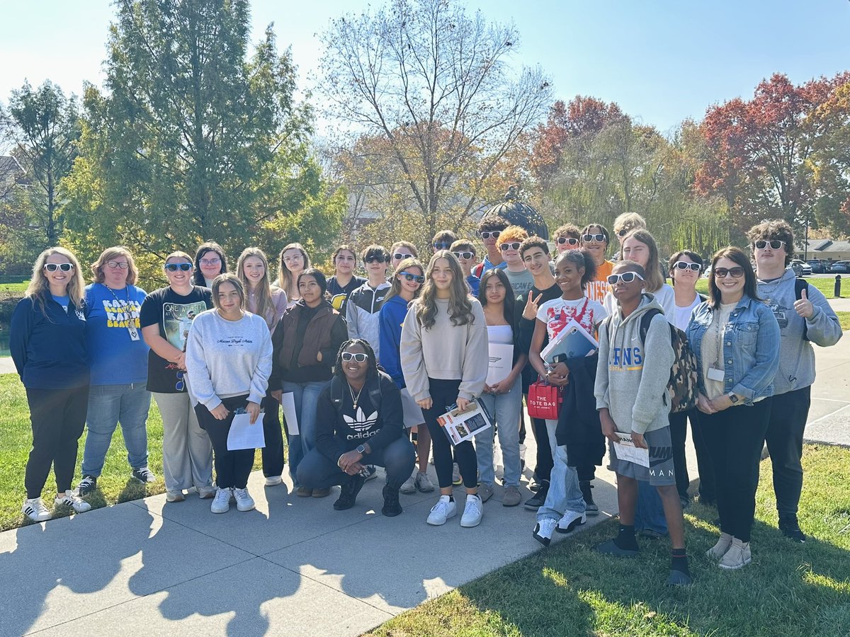 Great visit to Johnson University today. Students learned about their Pre-Nursing and Sport and Fitness Leadership programs. Love seeing them get excited about post secondary opportunities.