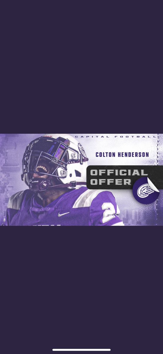 Colton (@coltonh06) on Twitter photo After a great conversation with <a href="/Coachcalexander/">Charles Alexander</a> I’m beyond blessed to say I’ve received my 9th offer from <a href="/CapitalU_FB/">Capital University Football</a> #AGTG✝️ After a great conversation with <a href="/Coachcalexander/">Charles Alexander</a> I’m beyond blessed to say I’ve received my 9th offer from <a href="/CapitalU_FB/">Capital University Football</a> #AGTG✝️