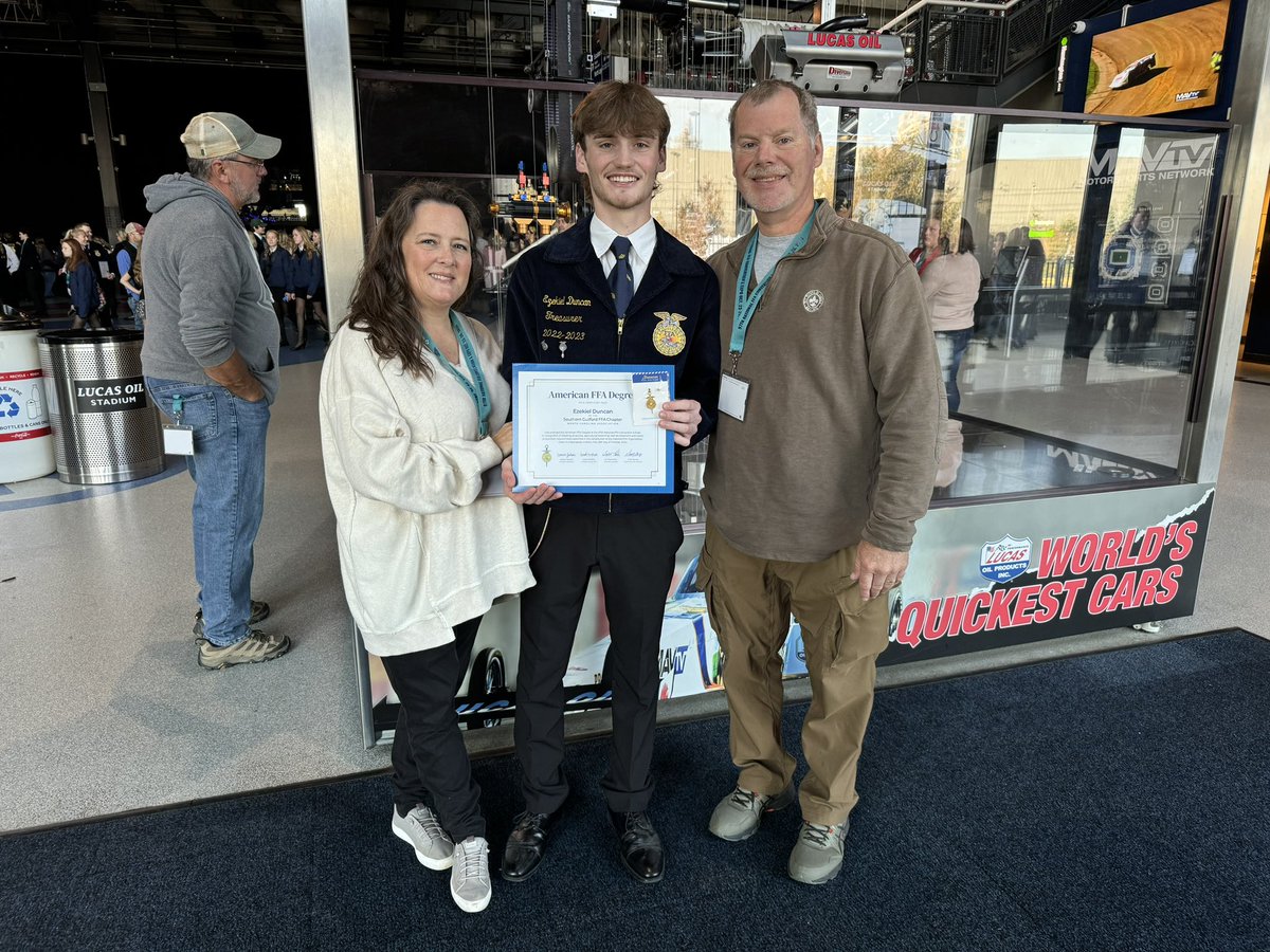 SG Agriculture & FFA (@sgstormffa) on Twitter photo Congrats to <a href="/Zeke_Duncan05/">Zeke Duncan</a> on receiving the American Degree, the highest honor bestowed on members of the <a href="/NationalFFA/">National FFA</a> Organization. Congrats to <a href="/Zeke_Duncan05/">Zeke Duncan</a> on receiving the American Degree, the highest honor bestowed on members of the <a href="/NationalFFA/">National FFA</a> Organization.
