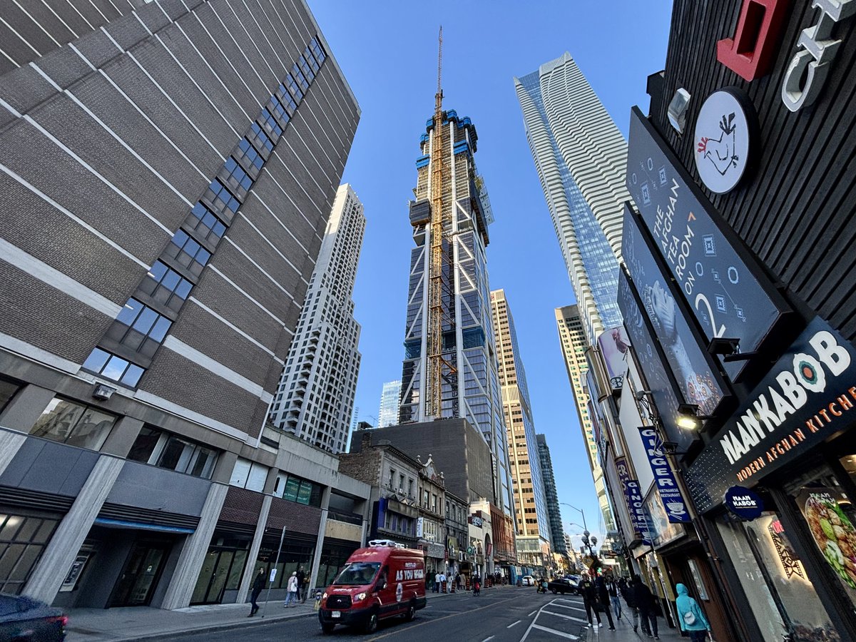 Stephen Velasco (@_stephenvelasco) on Twitter photo The One has officially taken the title of tallest building at Yonge & Bloor 🏗️ . Rising past the 75th level, the <a href="/FosterPartners/">Foster + Partners</a>-designed supertall skyscraper now ranks as the sixth tallest building in #Toronto and continues to make its mark on the city skyline.
#Architecture The One has officially taken the title of tallest building at Yonge & Bloor 🏗️ . Rising past the 75th level, the <a href="/FosterPartners/">Foster + Partners</a>-designed supertall skyscraper now ranks as the sixth tallest building in #Toronto and continues to make its mark on the city skyline.
#Architecture