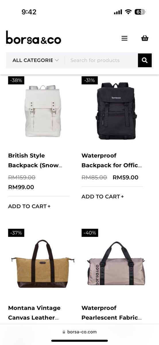 bvrtrvb's tweet photo. Terjumpa bag jenama tempatan yang cantik gila &amp; harga berpatutan pulak tu 🔥🔥🔥

https://t.co/GU7fwNY4uM https://t.co/AzmOzaiGwy