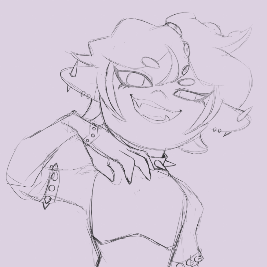 JoRaMr26's tweet photo. Wip de otro dibujito que ando haciendo, tambien del grandfest, tambien de sploon, pero ahora yo de callie https://t.co/QaPk2kVO5A