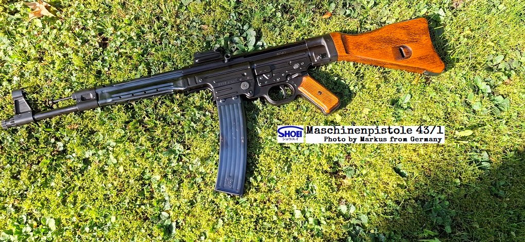 tomio_matsumoto's tweet photo. Shoei MP43/1 model gun: Markus from Germany has sent us some great pictures again!
Danke Markus!
ショウエイ MP43/1 モデルガン: GermanyのMarkusが再び素晴らしい写真を送ってくれました!
ありがとう、Markus!
#shoeiseisakusho
#modelgun
#モデルガン
#maschinenpistole431
#mp431 https://t.co/4u2AgjgpQp