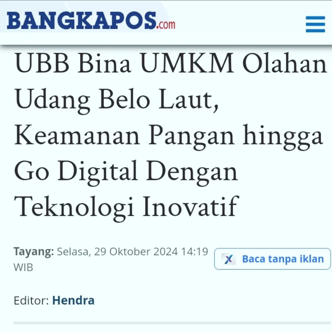 lppmubb's tweet image. InfoPengabdianLPPM

Para Dosen UBB dari FPPK, FST dan FE melaksanakan Pengabdian DIKTI Universitas Bangka Belitung Tahun 2024 di Desa Belo Laut, Kabupaten Bangka Barat. 

#UBB 
#pengabdiandikti 
#lppm 
@ubbofficial_