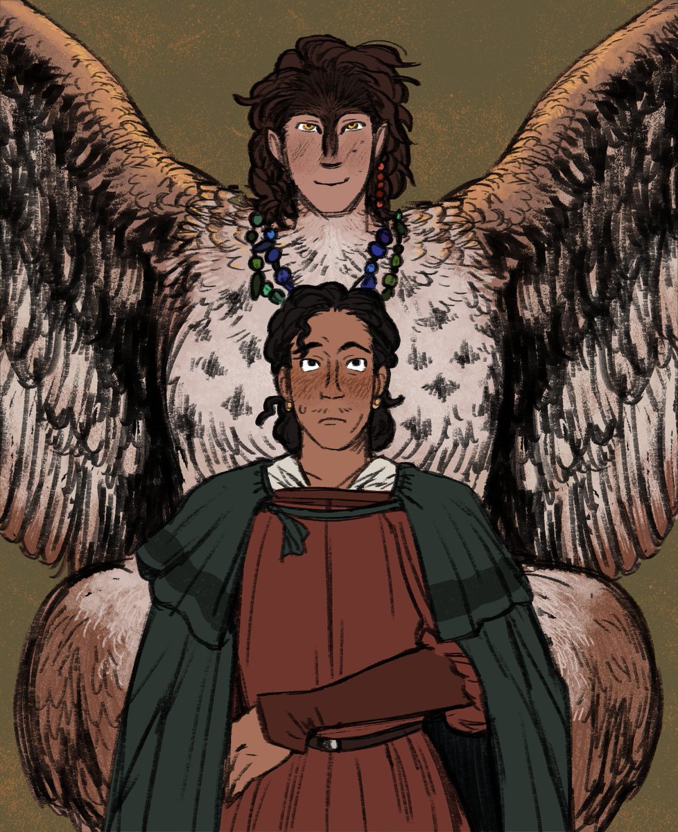 dikedig's tweet image. Hark! There be Harpies...