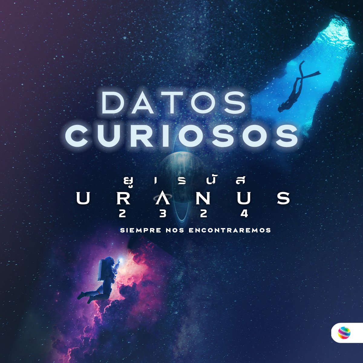 Cinemex's tweet photo. ¿Ya conocías estos datos curiosos sobre Uranus 2324? 🚀 Transpórtate a otro universo y sé testigo de la química más perfecta en la pantalla grande. Boletos: https://t.co/NWBVFHuhSD https://t.co/P6rRtFt5Y8