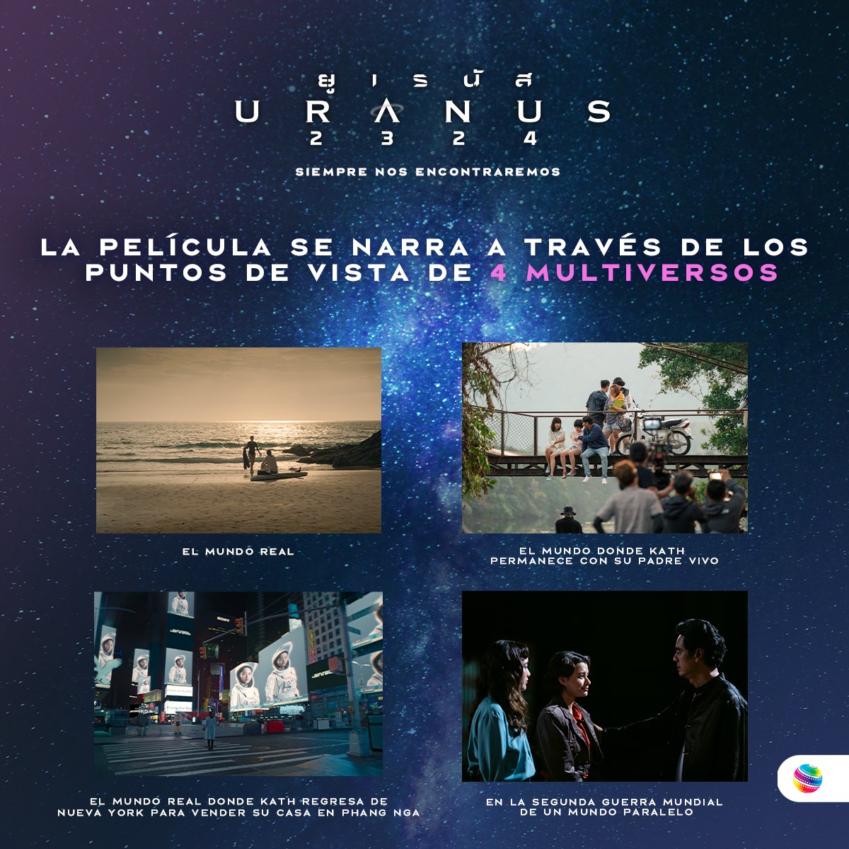 Cinemex's tweet photo. ¿Ya conocías estos datos curiosos sobre Uranus 2324? 🚀 Transpórtate a otro universo y sé testigo de la química más perfecta en la pantalla grande. Boletos: https://t.co/NWBVFHuhSD https://t.co/P6rRtFt5Y8